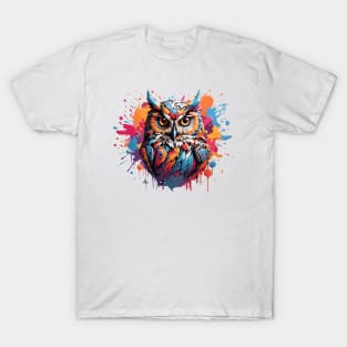 colorful owl T-Shirt